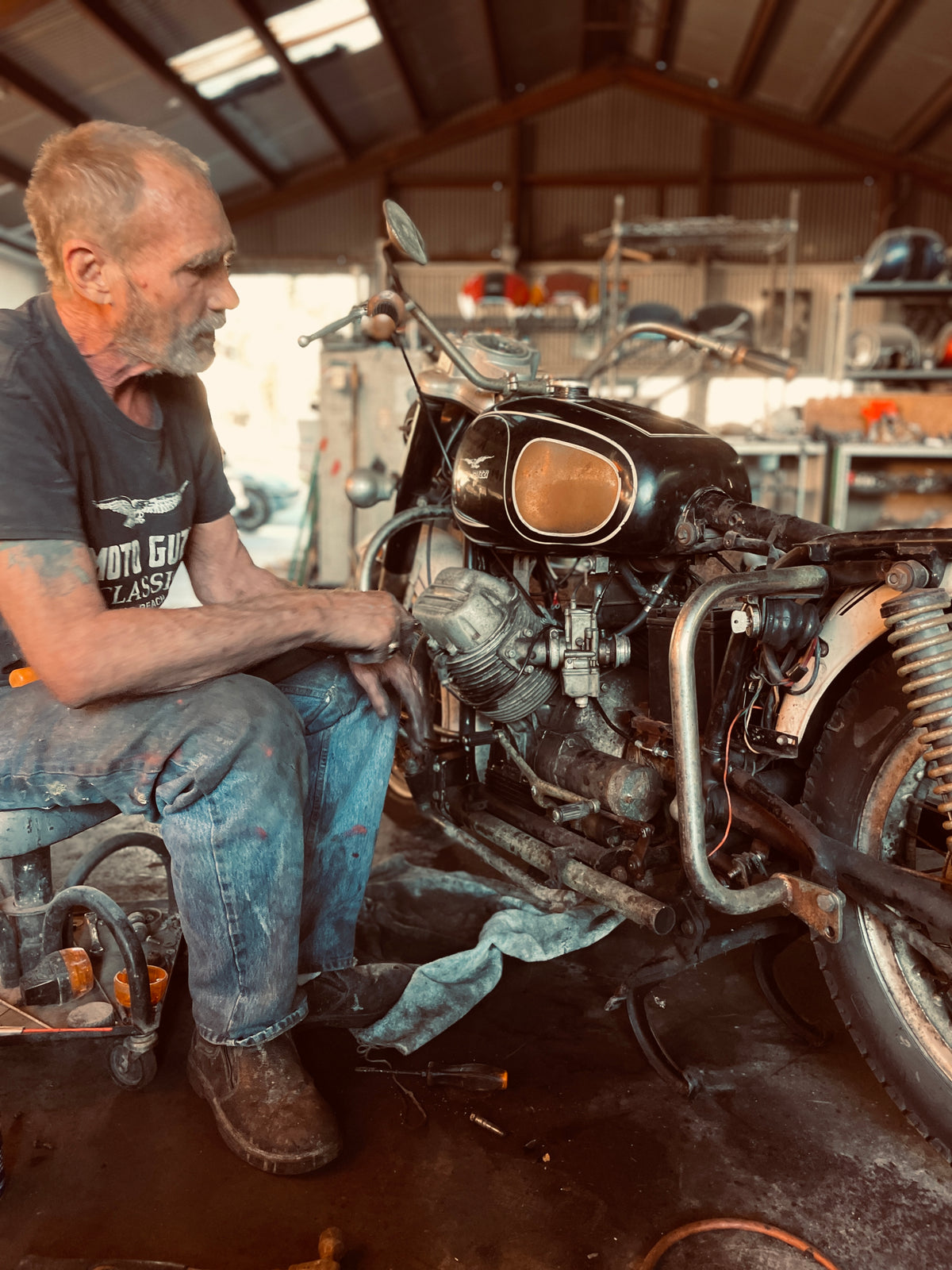 Ole Betsy gets a carb adjustment