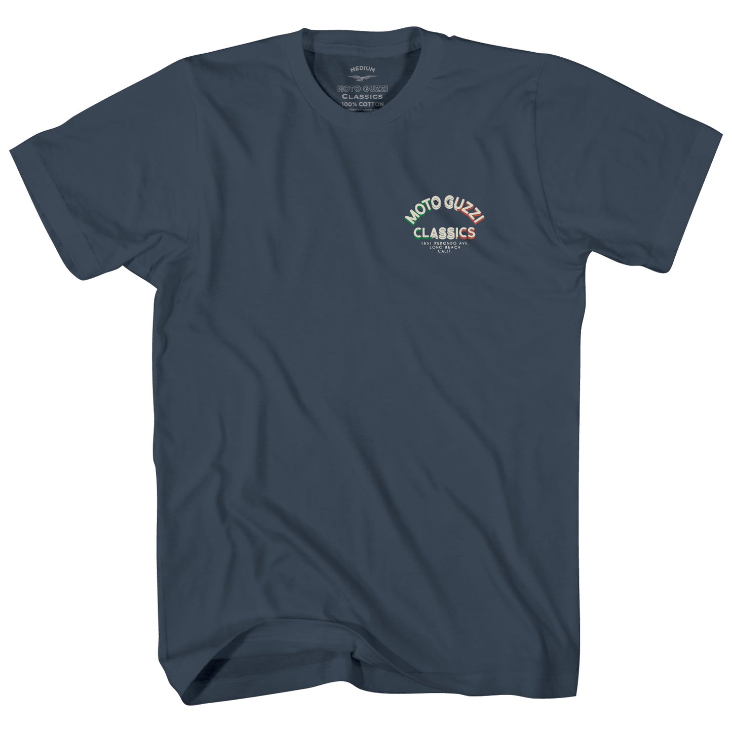 The Redondo Heritage Tee - Indigo