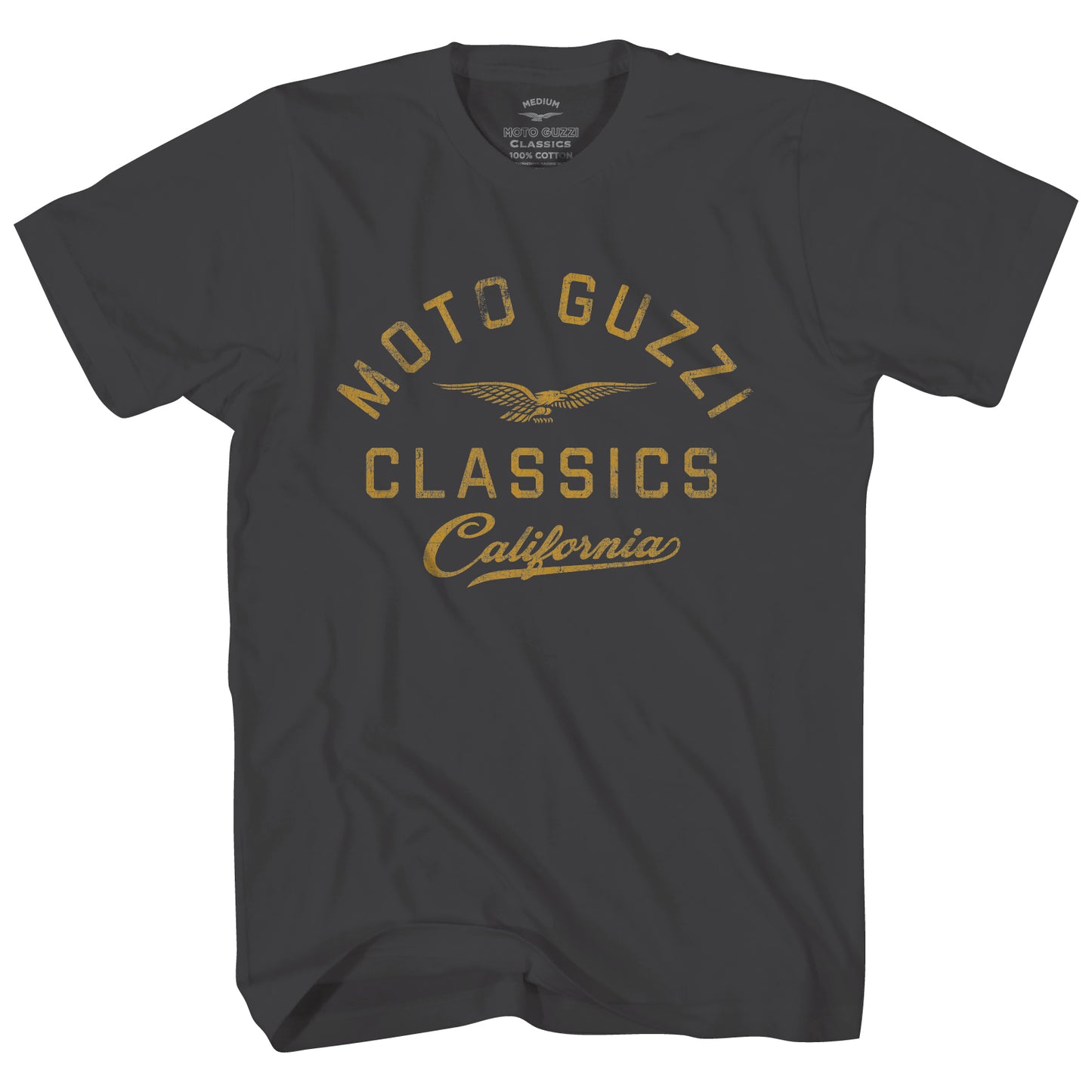 California Classic Tee - Graphite Black